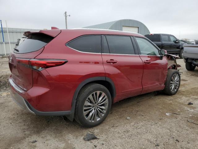 VIN 5TDFZRBH6MS105622 2021 Toyota Highlander, Platinum no.3