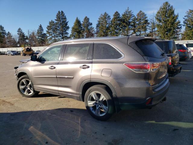 VIN 5TDDKRFH7ES049598 2014 Toyota Highlander, Limited no.2