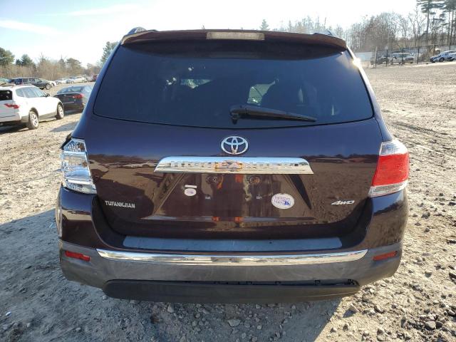 VIN 5TDBK3EH4DS212261 2013 Toyota Highlander, Base no.6