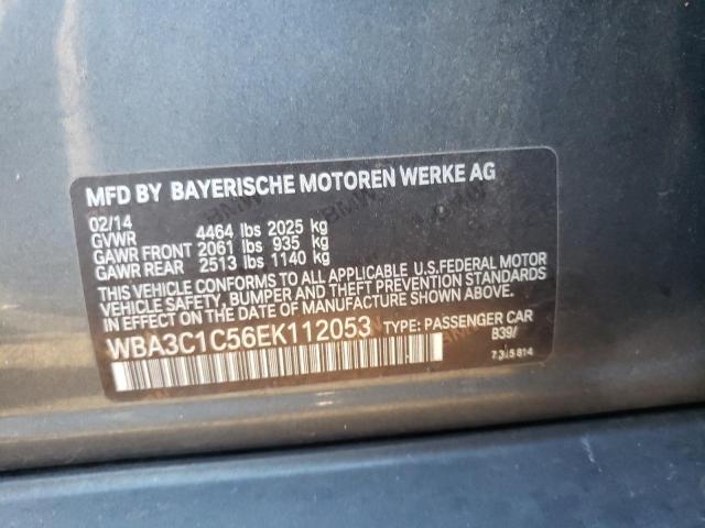 WBA3C1C56EK112053 BMW 328 I Sulev