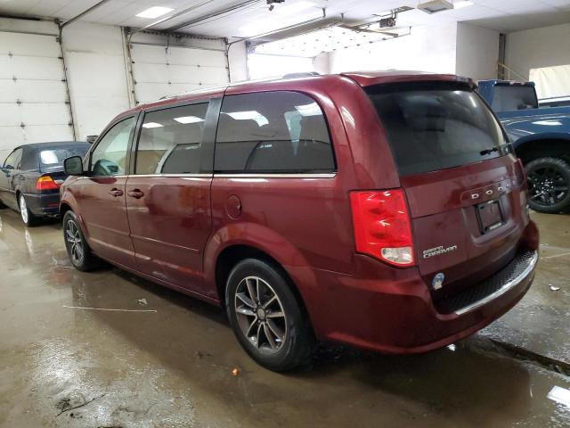  DODGE CARAVAN 2017 Бургунді