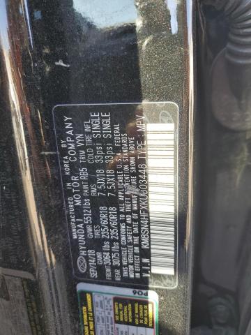 2019 HYUNDAI SANTA FE X - KM8SN4HFXKU303448