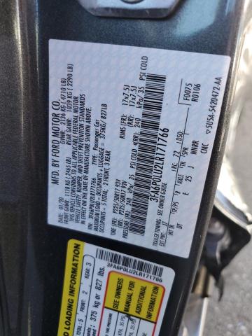 3FA6P0LU2LR171766 2020 FORD FUSION - Image 12