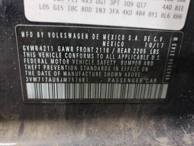 2018 VOLKSWAGEN GOLF SPORT - 3VW717AU6JM757681