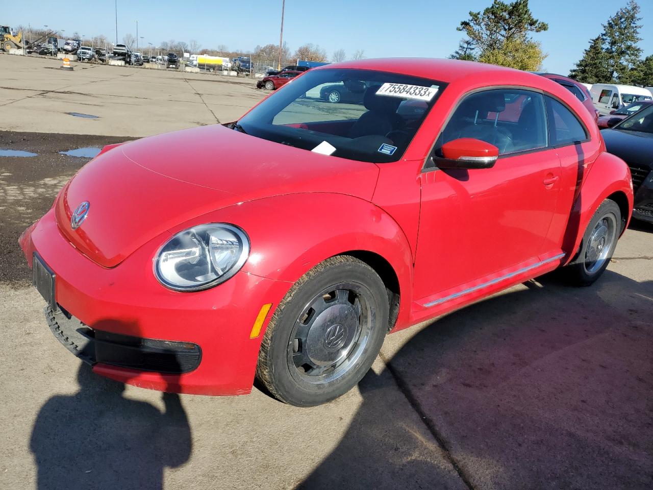 Lot #2869724036 2012 VOLKSWAGEN BEETLE