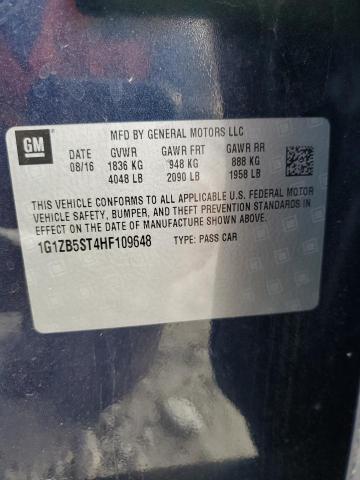2017 CHEVROLET MALIBU LS - 1G1ZB5ST4HF109648
