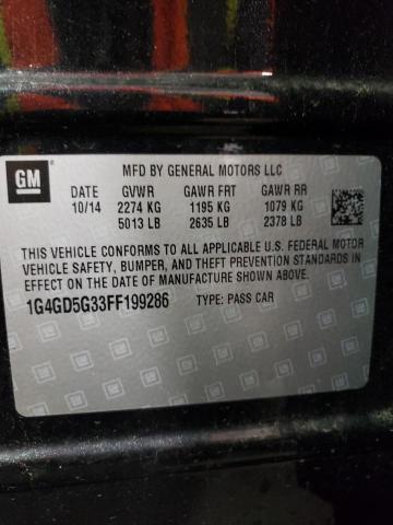 1G4GD5G33FF199286 Buick Lacrosse Premium
