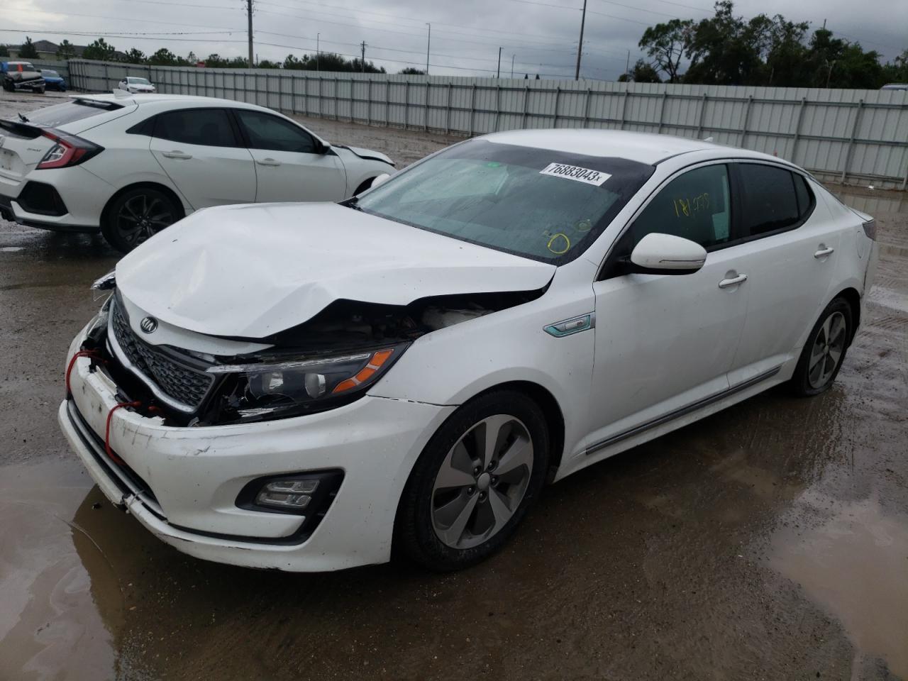 2014 Kia Optima Hybrid vin: KNAGN4AD5E5072974