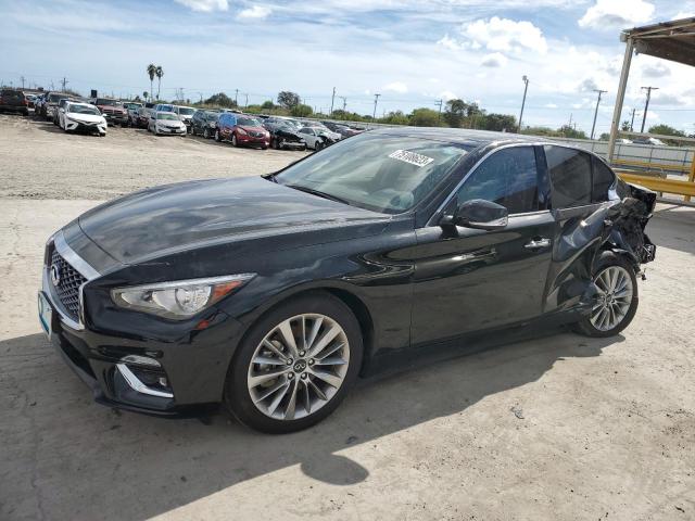 Lot #2414254195 2023 INFINITI Q50 LUXE salvage car