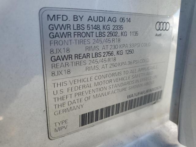 VIN WA1UFAFL8FA002874 2015 Audi A4, Premium Plus no.12