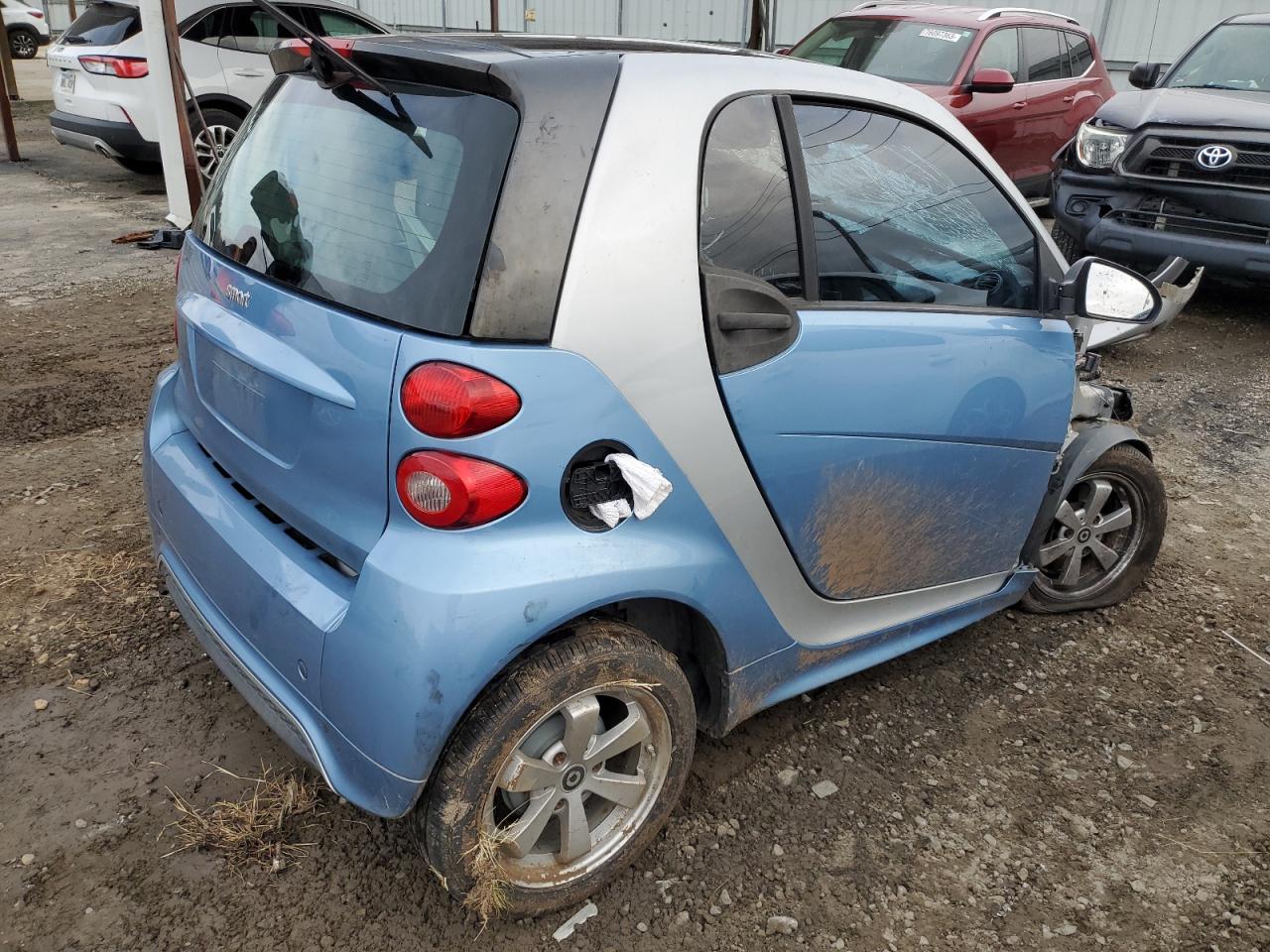 2013 Smart Fortwo Pure vin: WMEEJ3BAXDK624135