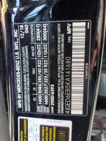 4JGED6EB5KA141680 Mercedes-Benz Gle Coupe 43 Amg