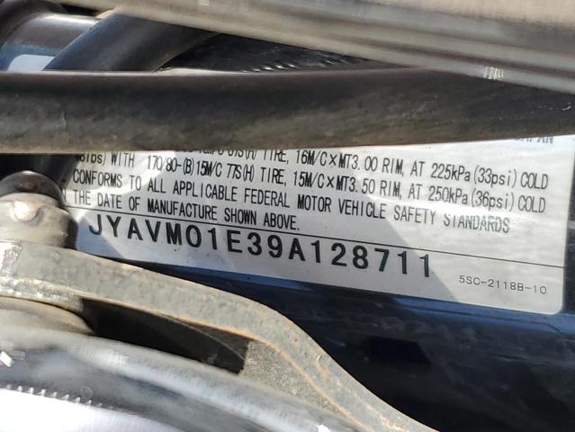 2009 YAMAHA XVS650 A JYAVM01E39A128711