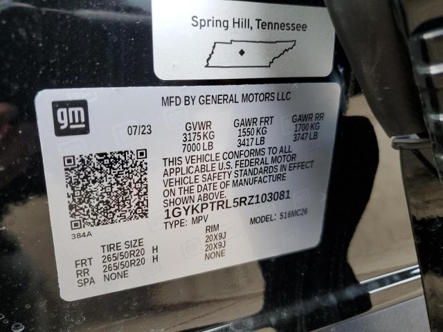 2024 CADILLAC LYRIQ SPOR 1GYKPTRL5RZ103081