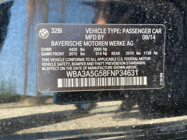 WBA3A5G58FNP34631 BMW 328 I
