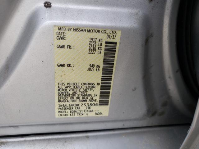 1N4AL3AP1HC253806 Nissan ALTIMA 2.5