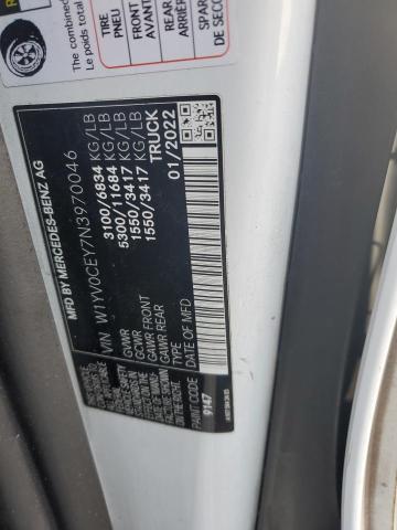 2022 MERCEDES-BENZ METRIS - W1YV0CEY7N3970046