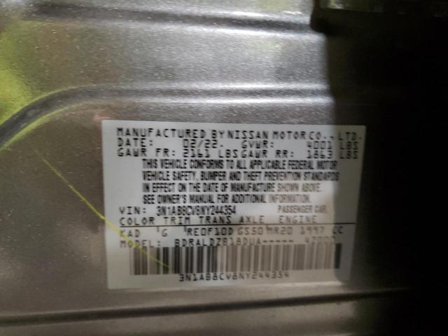 2022 NISSAN SENTRA SV - 3N1AB8CV8NY244354