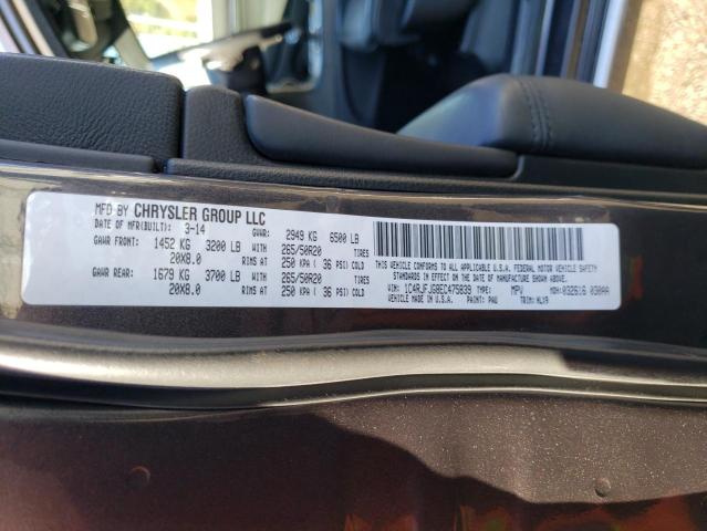 1C4RJFJG8EC475839 Jeep Grand Cherokee Summit