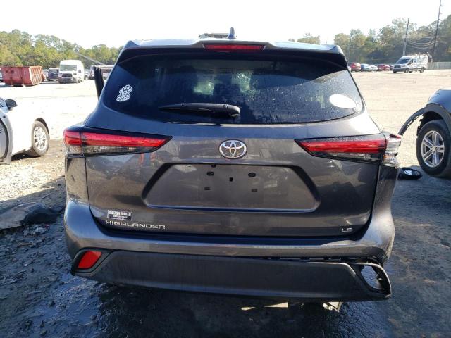 VIN 5TDZZRAH9LS024644 2020 Toyota Highlander, L no.6