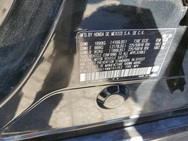 2021 HONDA 100 3CZRU6H14MM701262