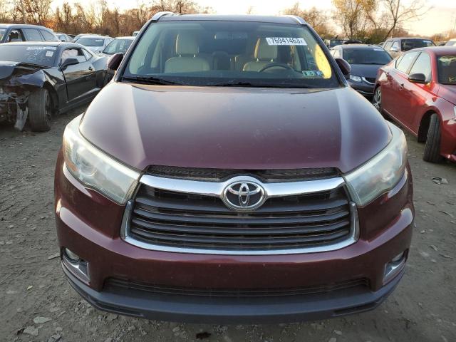 VIN 5TDDKRFH1FS177885 2015 Toyota Highlander, Limited no.5