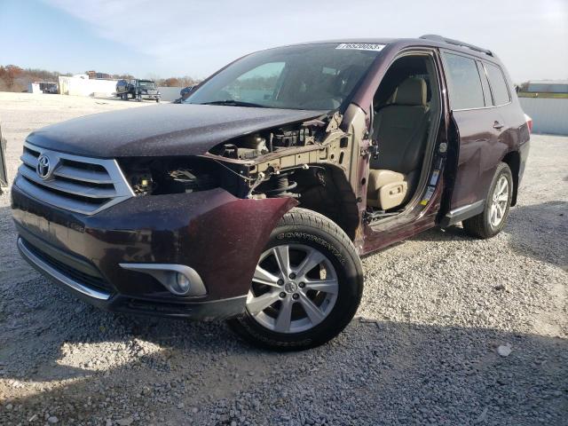 VIN 5TDBK3EH4DS253537 2013 Toyota Highlander, Base no.1