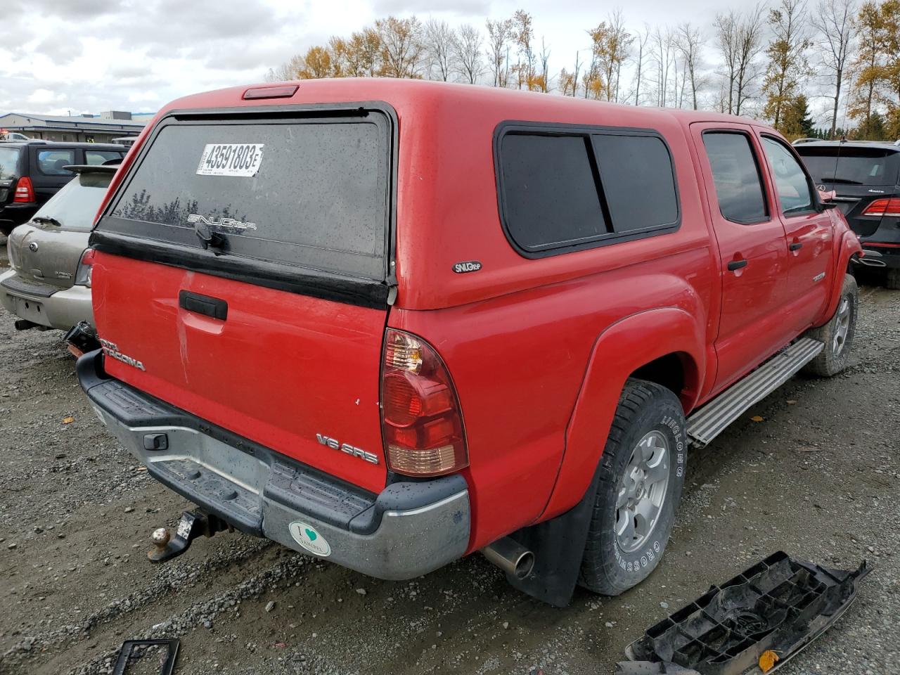 5TELU42N45Z127908 2005 Toyota Tacoma Double Cab