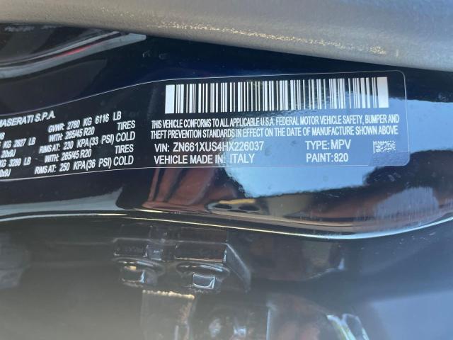 ZN661XUS4HX226037 Maserati Levante Sport