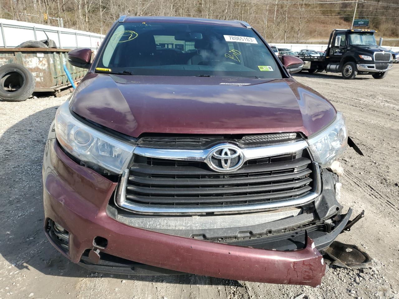 5TDDKRFHXGS250978 2016 Toyota Highlander Limited