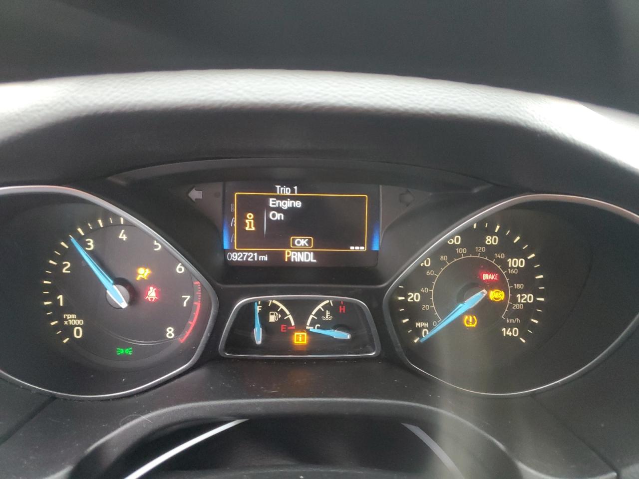 1FADP3E27GL274058 FORD FOCUS 2016