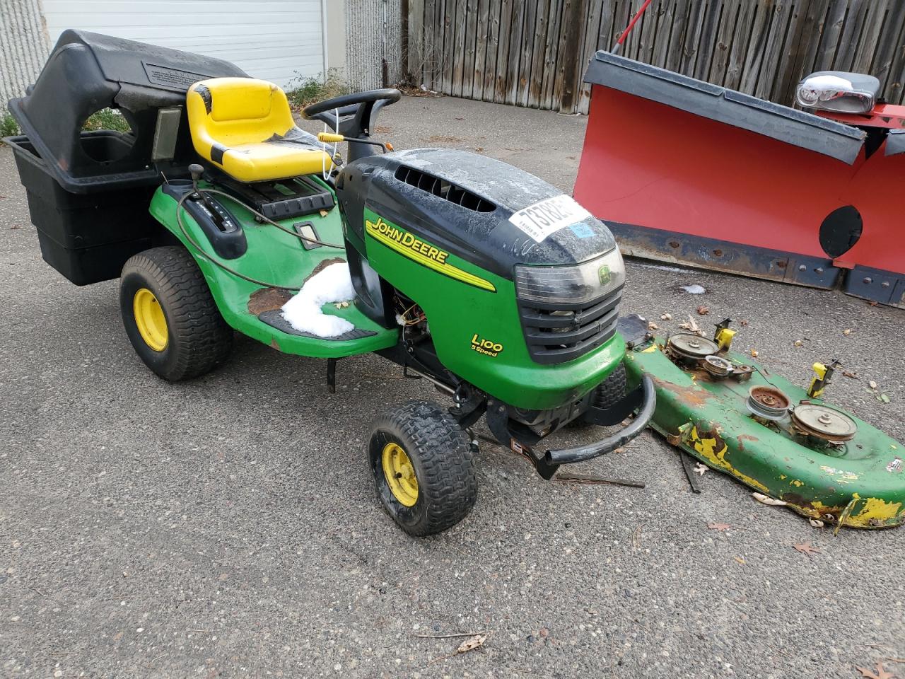 2000 john deere online lawn mower