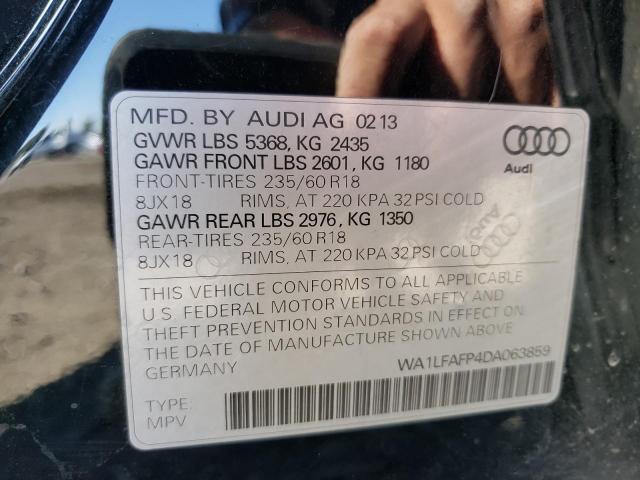 VIN WA1LFAFP4DA063859 2013 Audi Q5, Premium Plus no.13