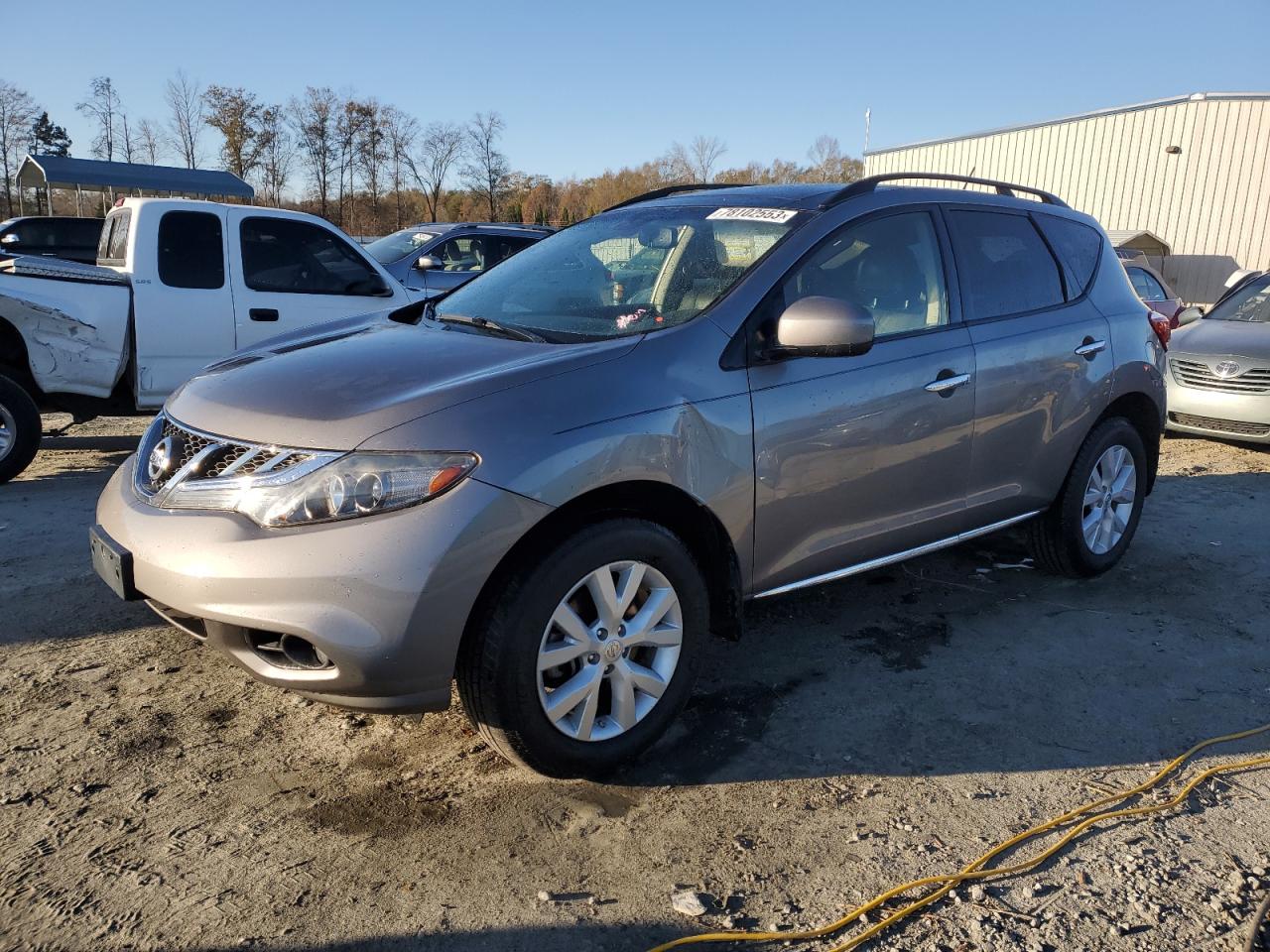 2012 Nissan Murano S vin: JN8AZ1MW2CW235245