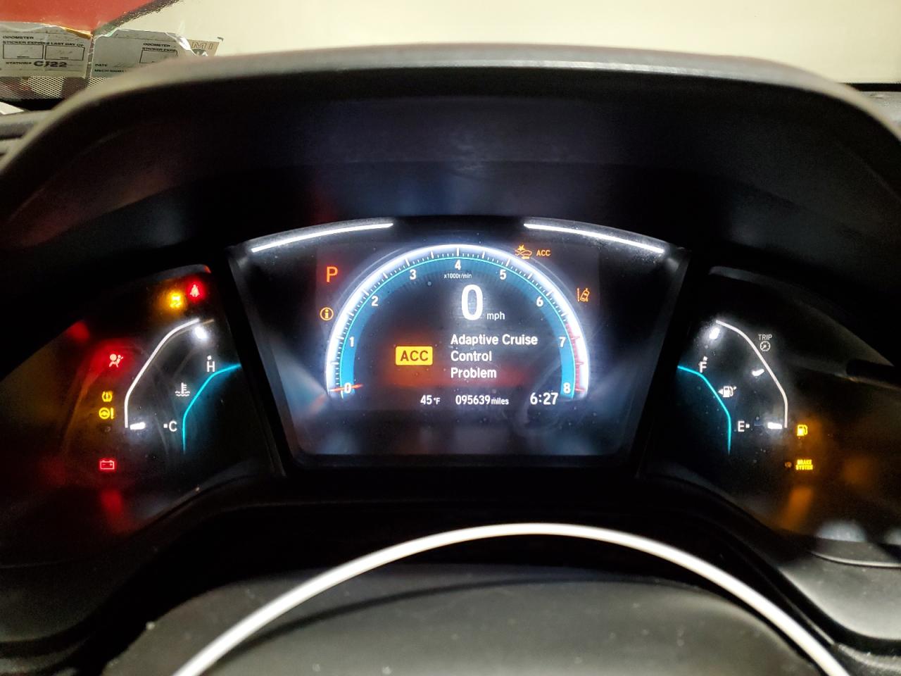 19XFC2F69KE213550 2019 Honda Civic Lx