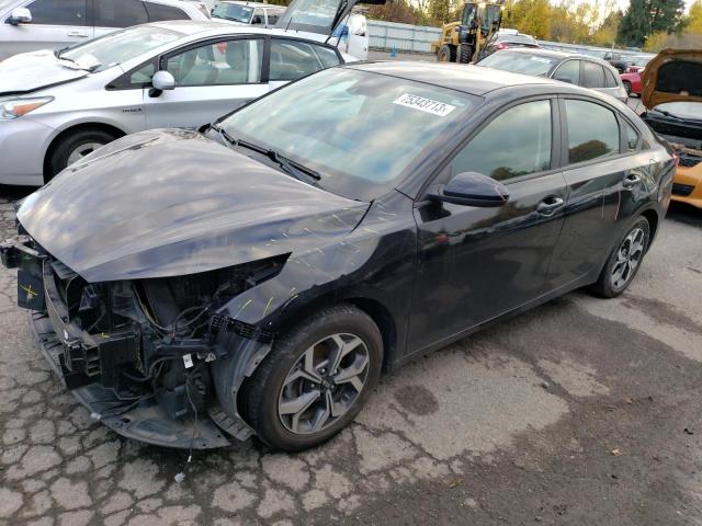 Lot #2340460315 2019 KIA FORTE FE salvage car