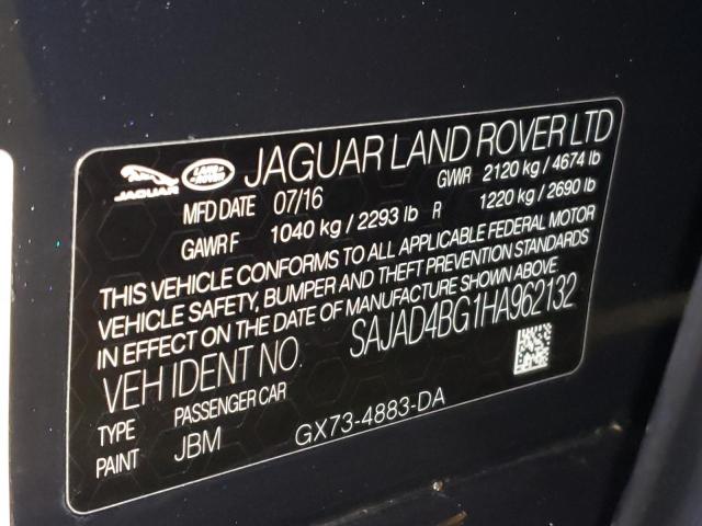 2017 JAGUAR XE PREMIUM - SAJAD4BG1HA962132
