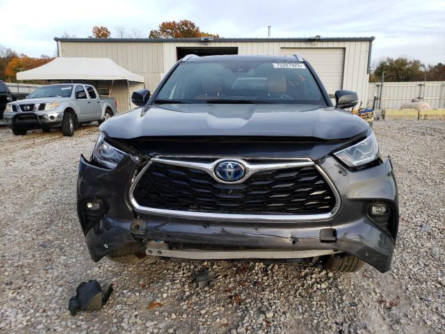 VIN 5TDEBRCHXMS025156 2021 Toyota Highlander, Hybri... no.5