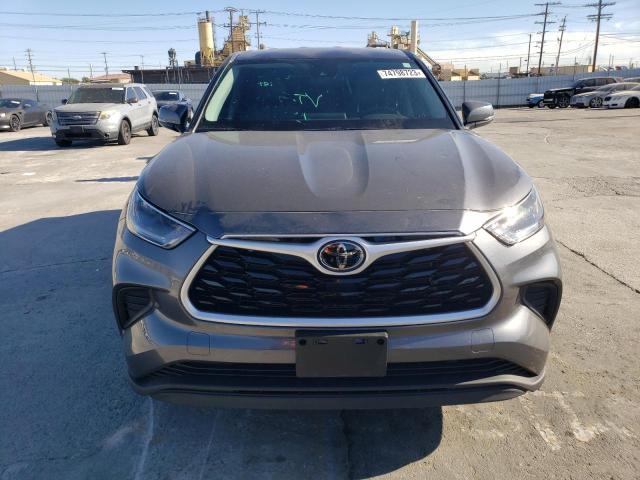 VIN 5TDCZRAH5MS073959 2021 Toyota Highlander, L no.5