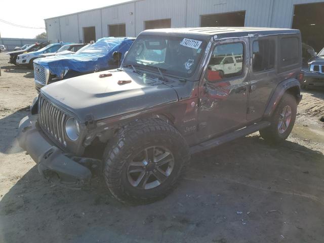 2020 Jeep Wrangler Unlimited Sahara VIN: 1C4HJXEN4LW314555 Lot: 74317713