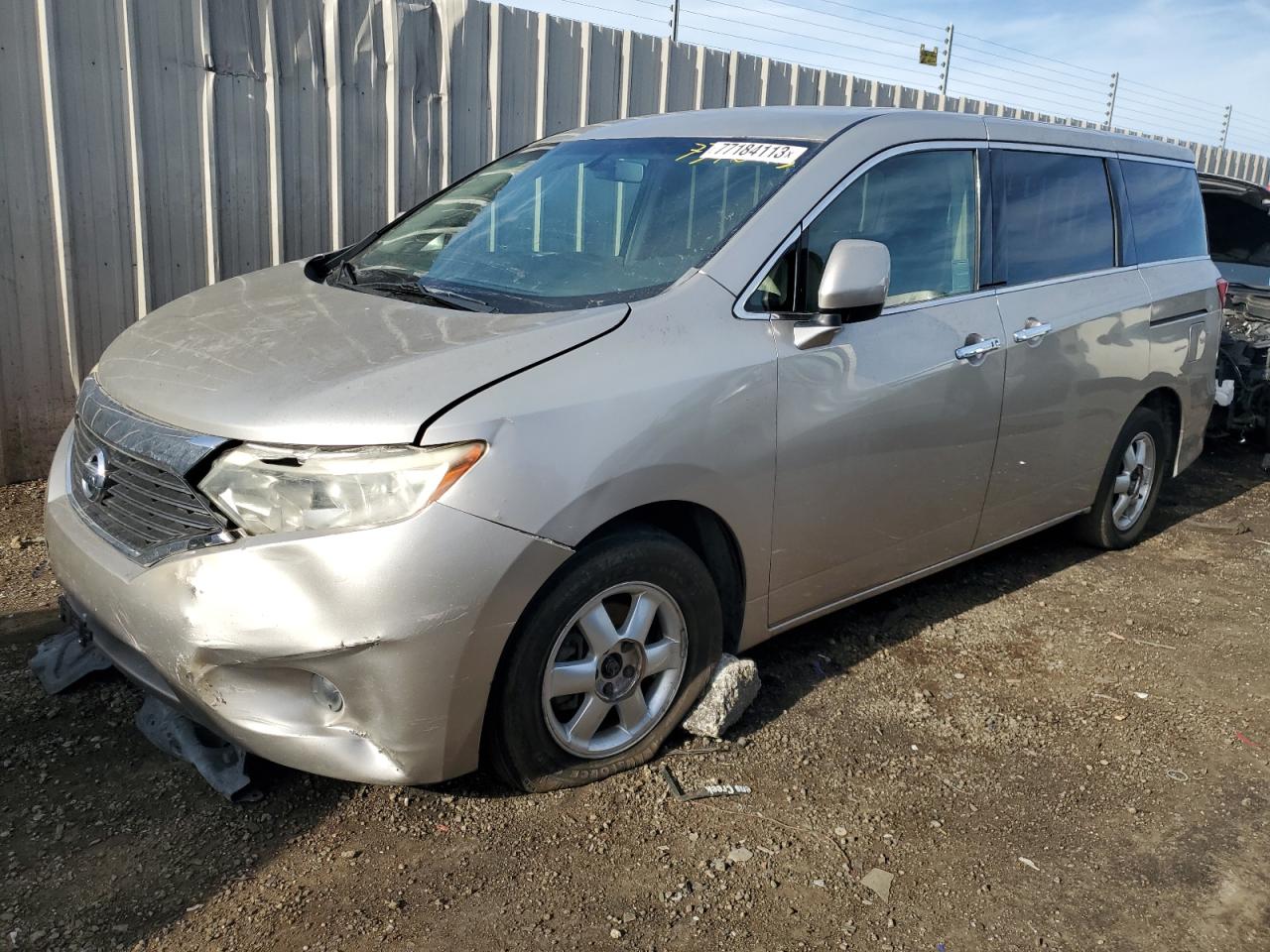 JN8AE2KP6C9038686 2012 Nissan Quest S