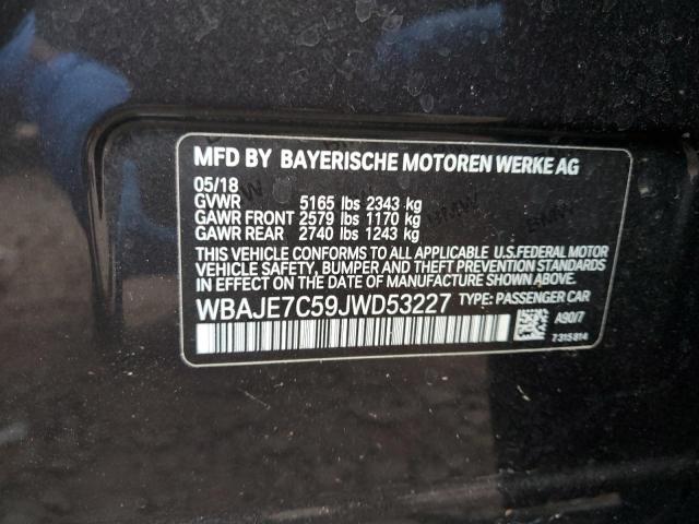 2018 BMW 540 XI - WBAJE7C59JWD53227