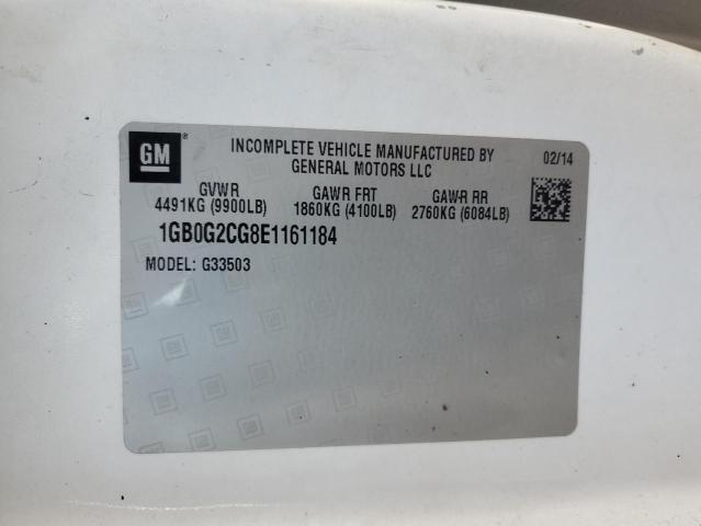 1GB0G2CG8E1161184 2014 Chevrolet Express G3500
