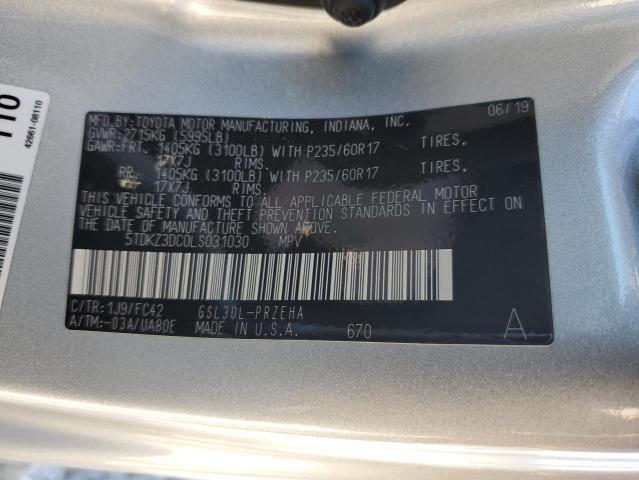 2020 TOYOTA SIENNA LE - 5TDKZ3DC0LS031030