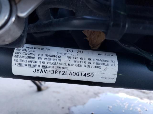 2020 YAMAHA XV1900 FD JYAVP38Y2LA001450