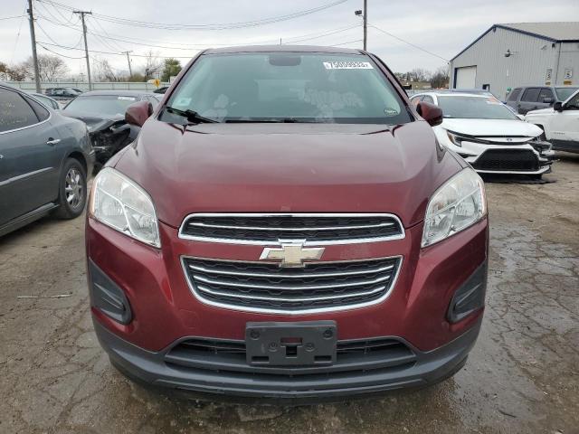  CHEVROLET TRAX 2016 Бургунді