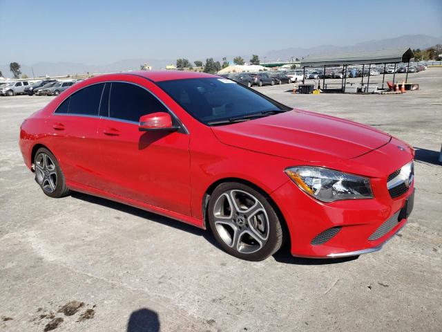  MERCEDES-BENZ CLA-CLASS 2019 Червоний