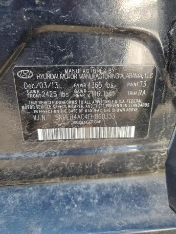 5NPEB4AC4EH860333 | 2014 Hyundai sonata gls