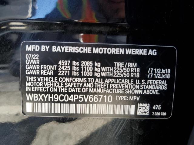 VIN WBXYH9C04P5V66710 2023 BMW X2, Sdrive28I no.13