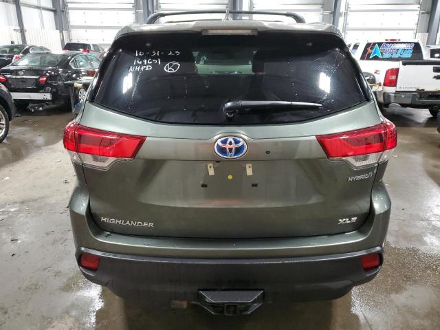 5TDJGRFH7KS057958 | 2019 Toyota highlander hybrid